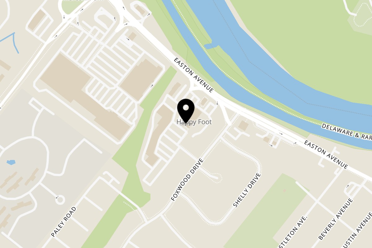 Map showing the location of Desi Daawat on 900 Easton Ave #20 in Somerset